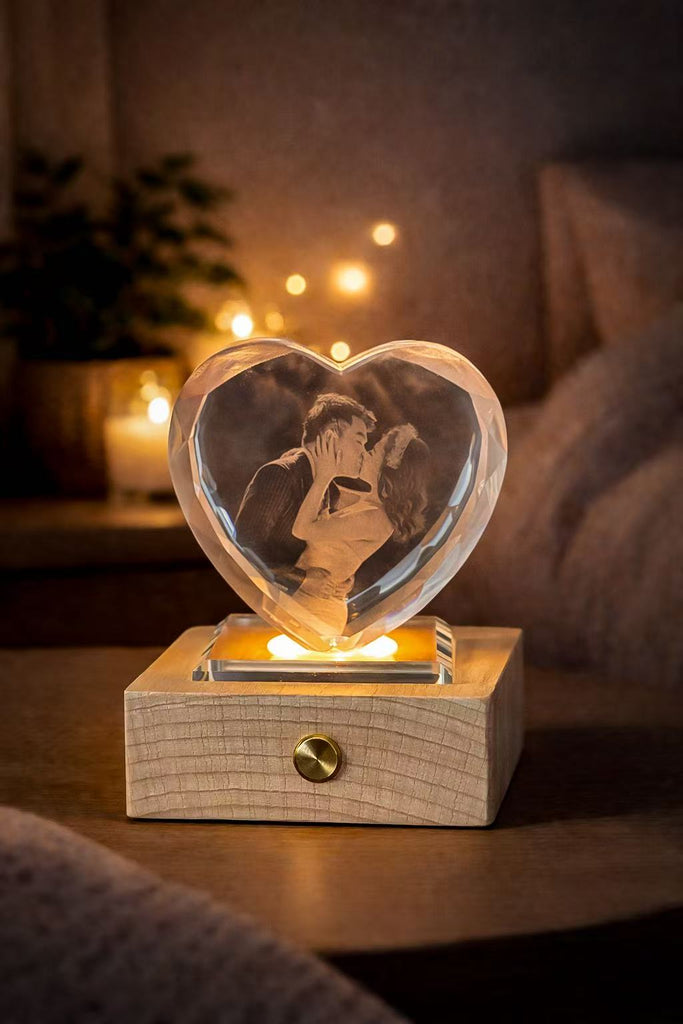 Heart Inner Engraved Light