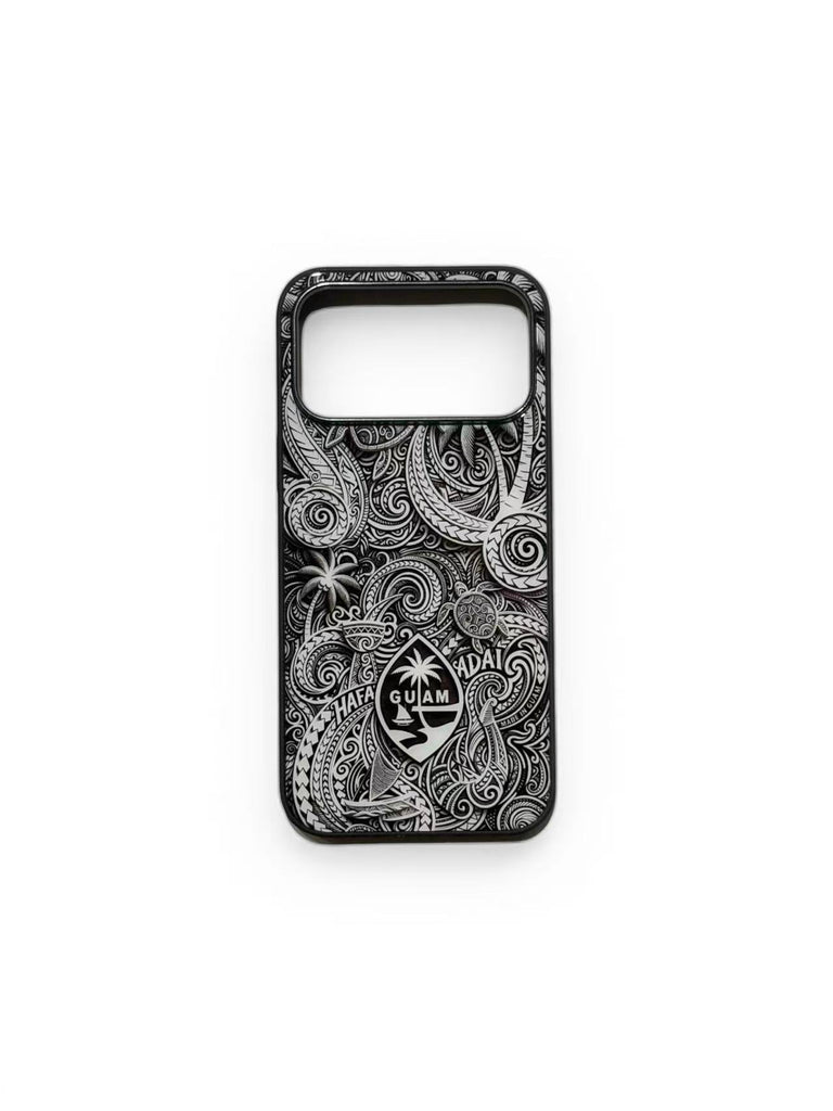 Island Mosaic Black Glass GC