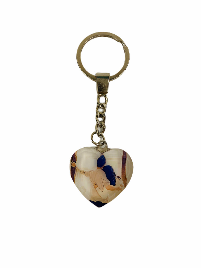 Crystal Heart Keychain