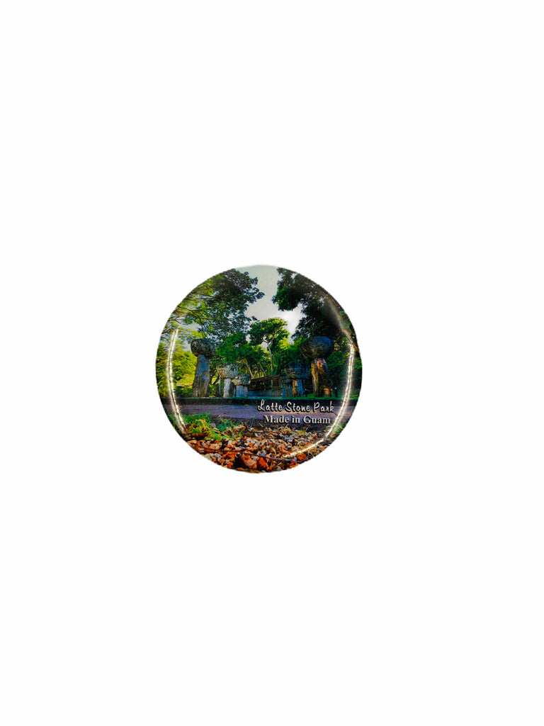 Latte Stone Park Bottle Opener Magnet