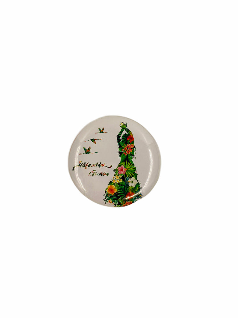Floral DANCE HA Bottle Opener Magnet