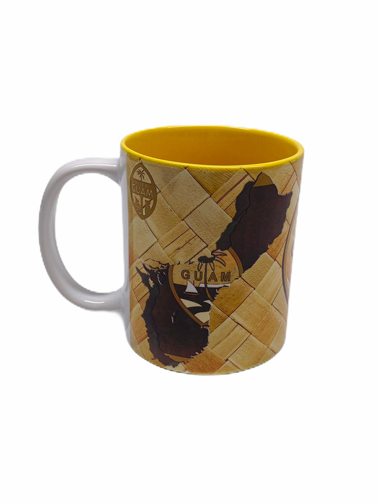 Brown Woven Seal Coconut Crab Mugs