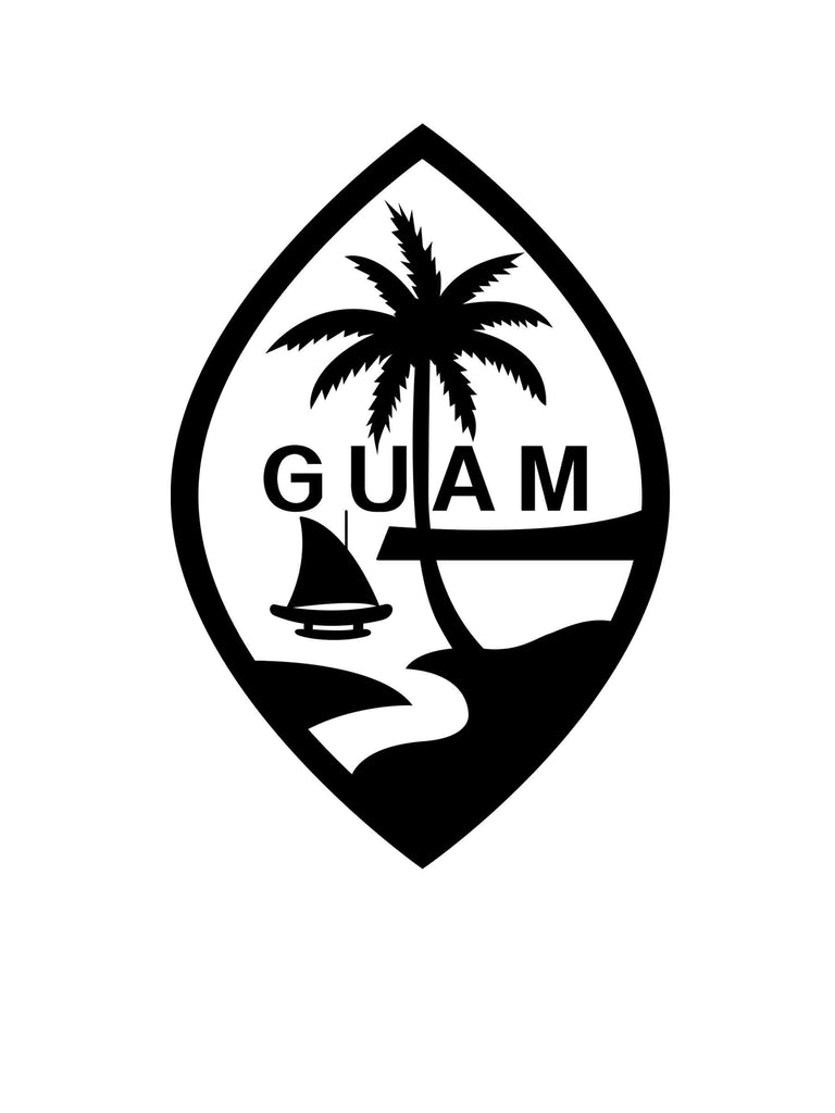Guam Seal Sticker