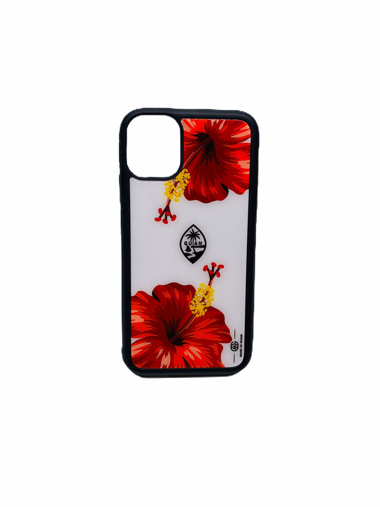 Hibiscus (WHT) Glass GC